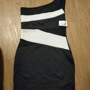 One shoulder bodycon dress
